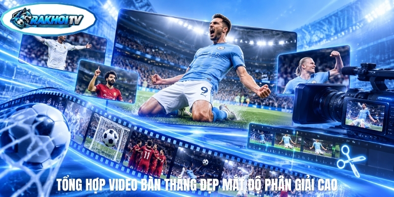 Tổng hợp video bàn thắng đẹp mắt độ phân giải cao